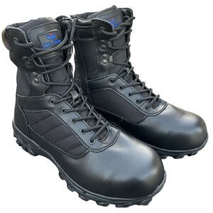 Apis Mt. Emey  6506 Men's Composite Toe Work Boot Utility Black Size 9.5 New